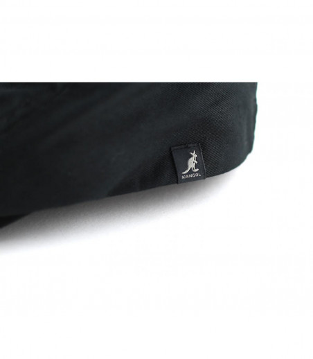 Zwart platte cap Kangol Zwart platte cap Kangol